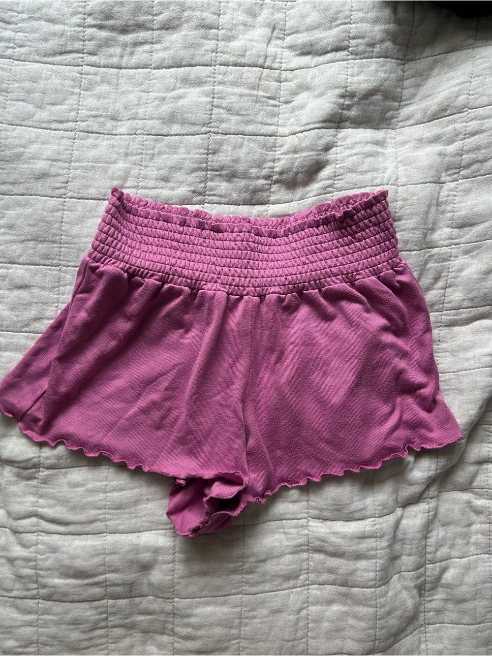 Arizona Jean Company Pink Smocked Lounge shorts